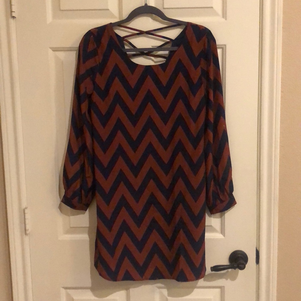 Charming Charlie Chevron Dress